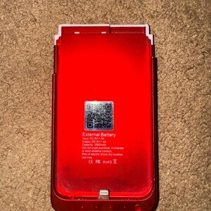 Portable iPhone charger with kickstand !